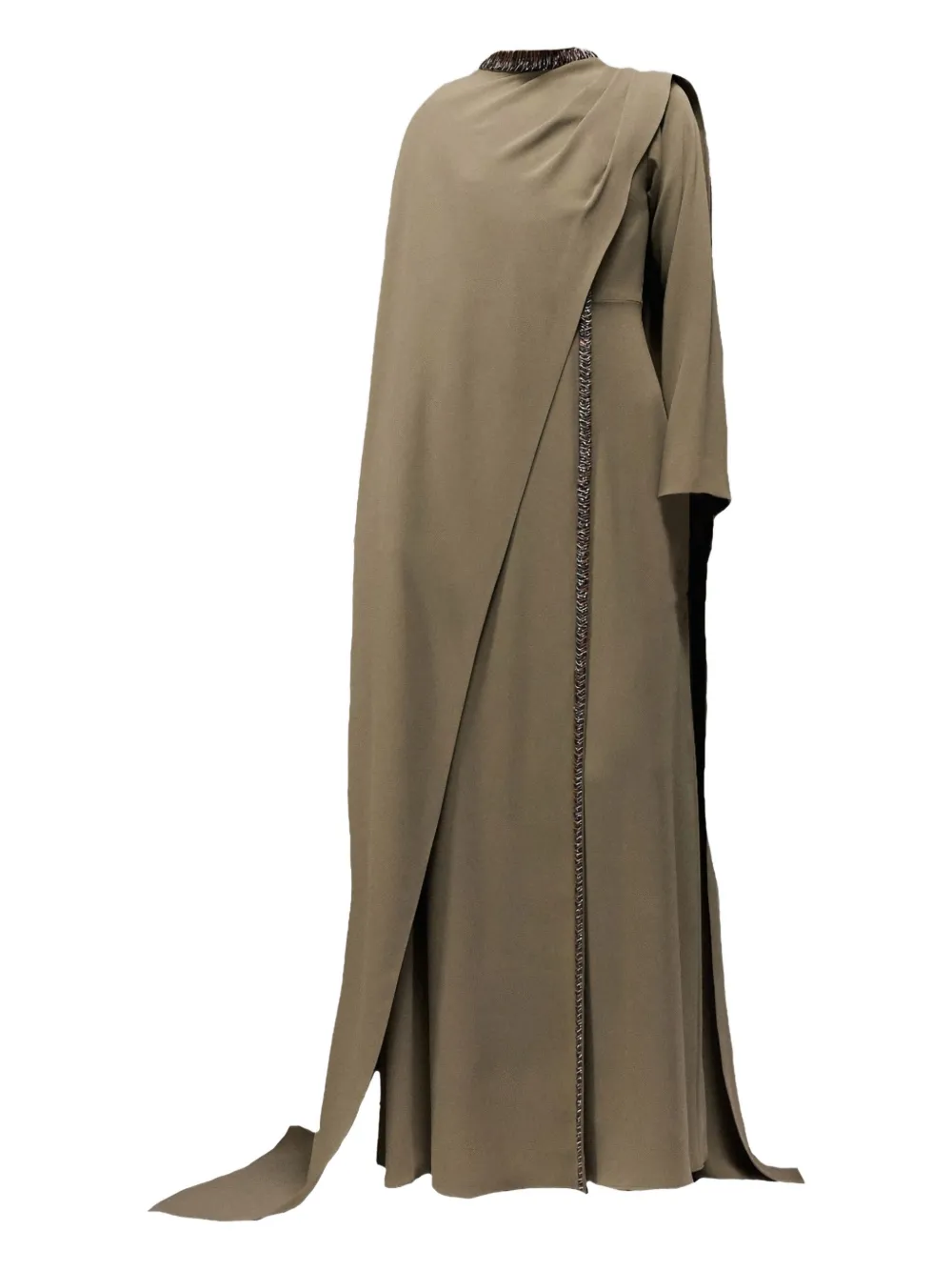 Платье макси с вышивкой Tha Seen, нейтральный
Платье макси с вышивкой Tha Seen, нейтральный