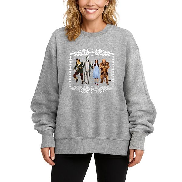 Женский оверсайз флисовый свитшот the wizard of oz group Licensed Character, Athletic Heather
Женский оверсайз флисовый свитшот the wizard of oz group Licensed Character, Athletic Heather