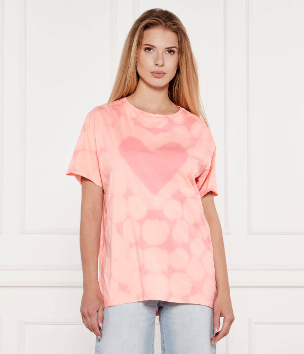 Футболка любовь пот Relaxed fit One Teaspoon, розовый 
Футболка любовь пот Relaxed fit One Teaspoon, розовый