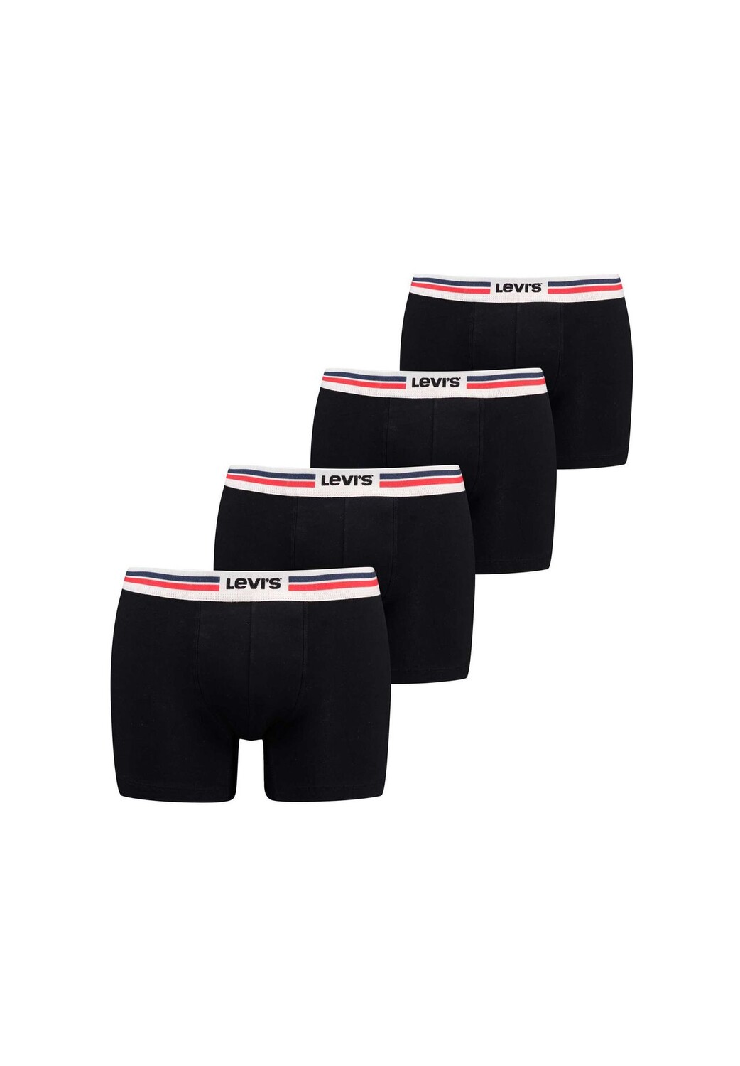 Мужские боксеры, набор из 4 шт. — боксеры с логотипом Sportswear, хлопок стрейч Levi's, черный
Мужские боксеры, набор из 4 шт. — боксеры с логотипом Sportswear, хлопок стрейч Levi's, черный