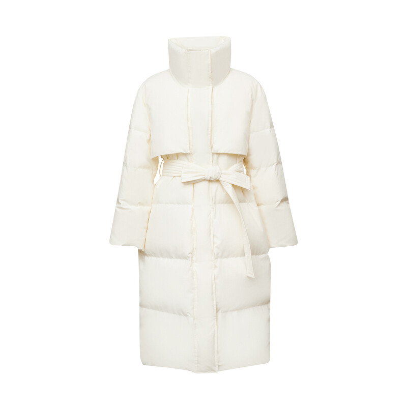 Длинный пуховик Deep Breath с поясом, желтый
Длинный пуховик Deep Breath с поясом, желтый