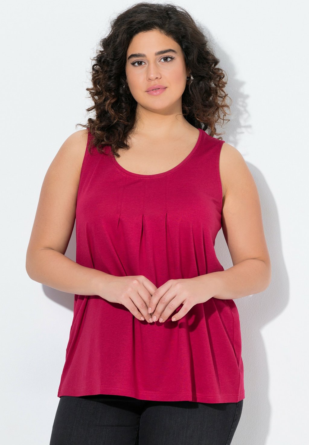 Топ GROSSE GRÖSSEN Ulla Popken, темно-фиолетовый
Топ GROSSE GRÖSSEN Ulla Popken, темно-фиолетовый