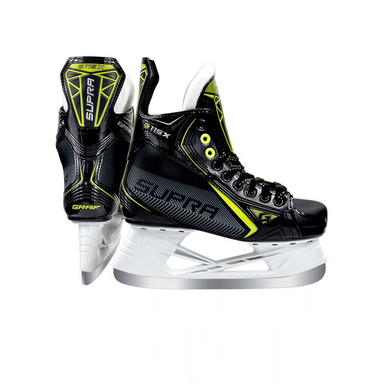 GRAF Коньки для фигурного катания G115X для детей и подростков, черные, размер 39
GRAF Коньки для фигурного катания G115X для детей и подростков, черные, размер 39