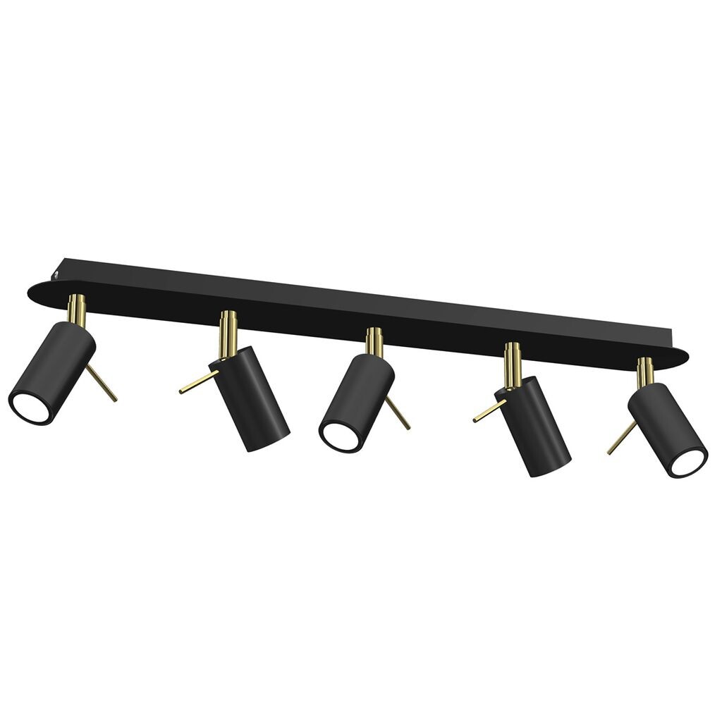Preston Gold/Black 5X Mini Gu10 Потолочный светильник Потолочный светильник Потолочные светильники Milagro, черный
Preston Gold/Black 5X Mini Gu10 Потолочный светильник Потолочный светильник Потолочные светильники Milagro, черный