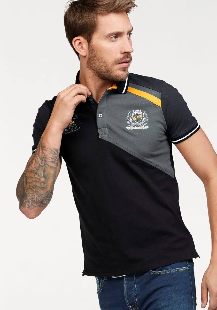 Рубашка-поло Bruno Banani, пике, черный
Рубашка-поло Bruno Banani, пике, черный