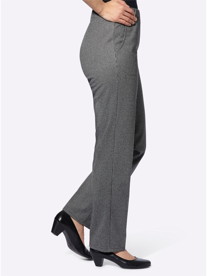 Трикотажные брюки в черно-белой гамме Pepita WITT WEIDEN
Трикотажные брюки в черно-белой гамме Pepita WITT WEIDEN