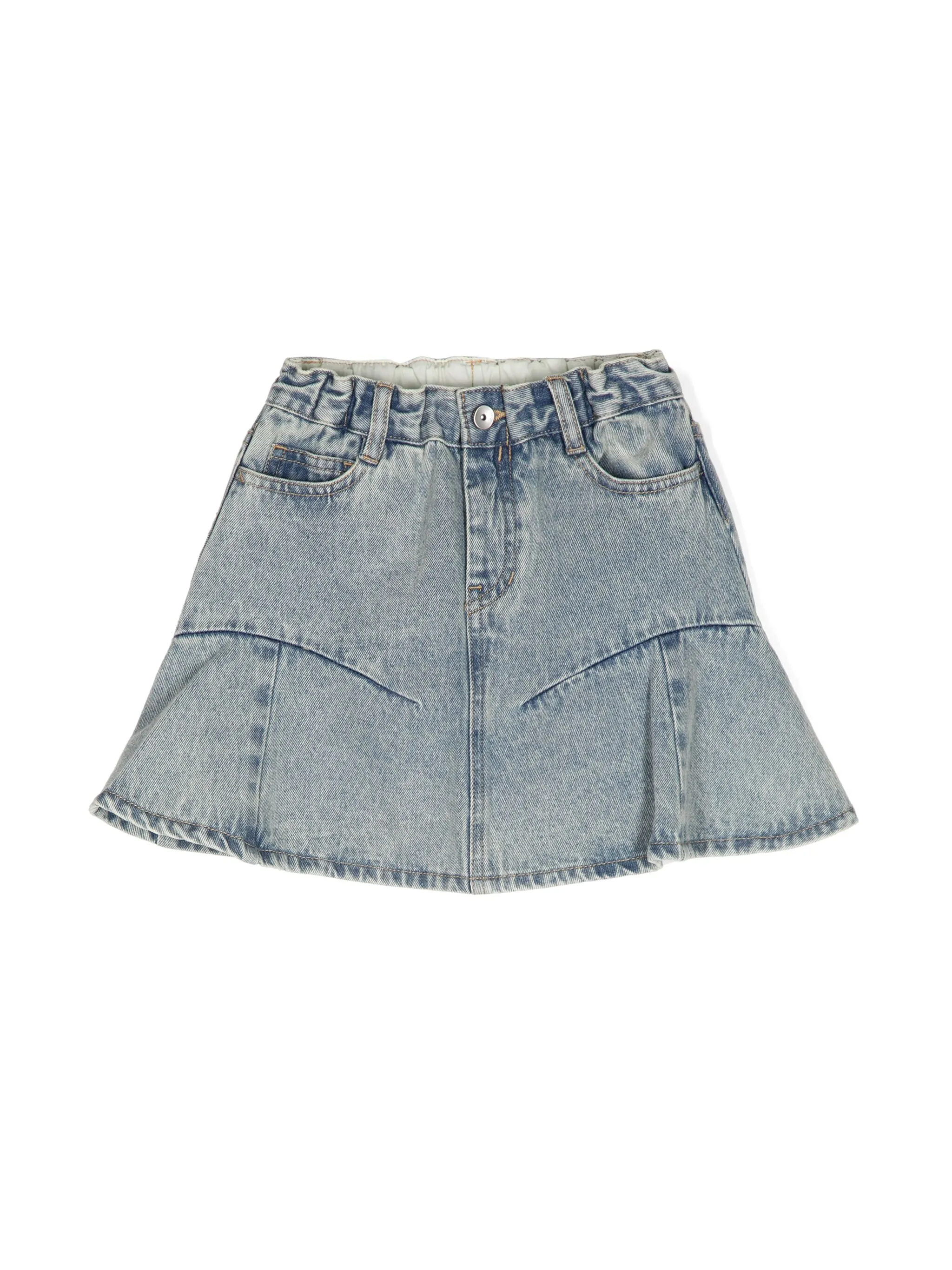 Джинсовая юбка мини с баской Jnby By Jnby, синий
Джинсовая юбка мини с баской Jnby By Jnby, синий