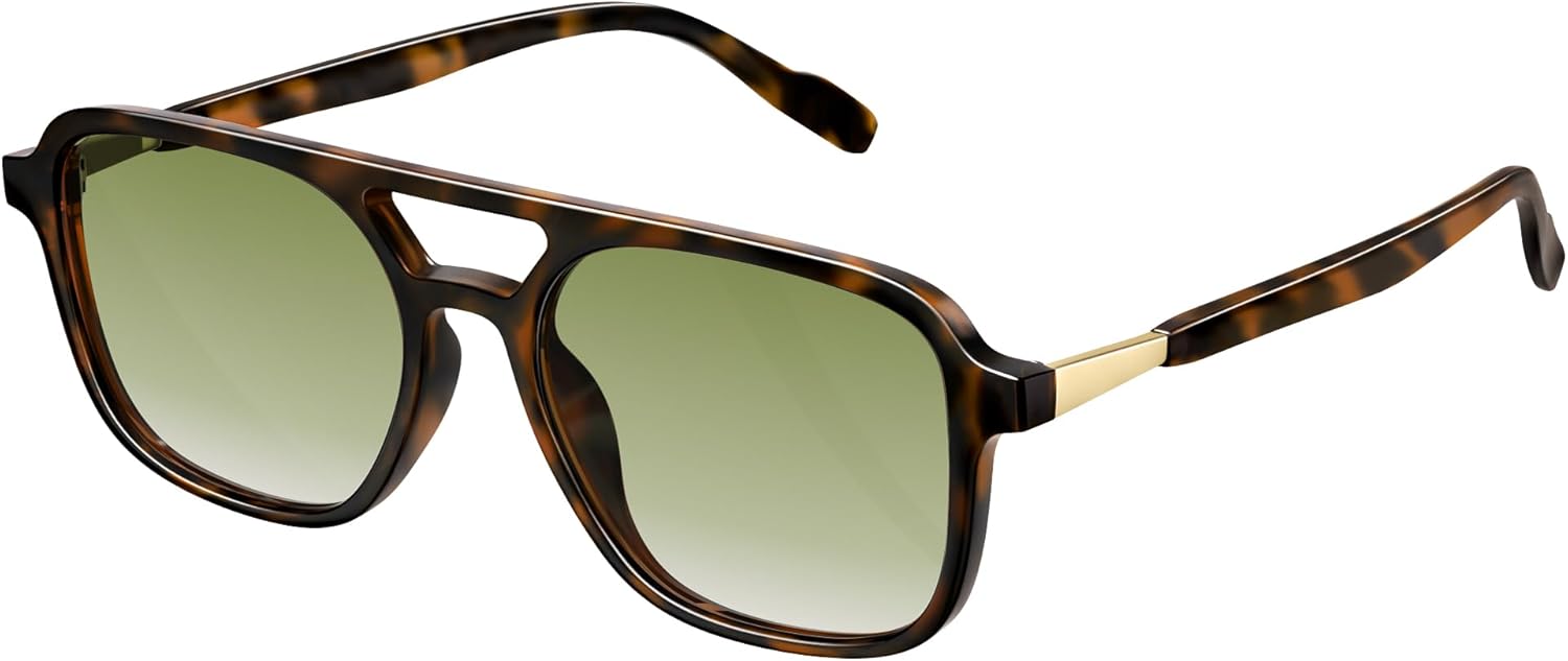 Ретро-солнцезащитные очки-авиаторы для женщин и мужчин: поляризованные, модные, винтажные, прямоугольные, в стиле 70-х, женские солнцезащитные очки с защитой от УФ-излучения konqkin, C-1pc-gradient Green Lens
Ретро-солнцезащитные очки-авиаторы для женщин и мужчин: поляризованные, модные, винтажные, прямоугольные, в стиле 70-х, женские солнцезащитные очки с защитой от УФ-излучения konqkin, C-1pc-gradient Green Lens