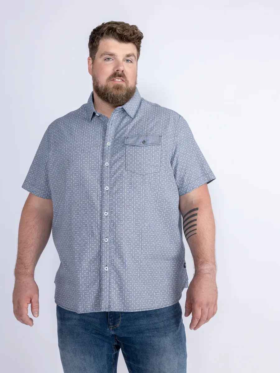 Рубашка с короткими рукавами Petrol Industries "Men Shirt Short Sleeve AOP", синий
Рубашка с короткими рукавами Petrol Industries "Men Shirt Short Sleeve AOP", синий