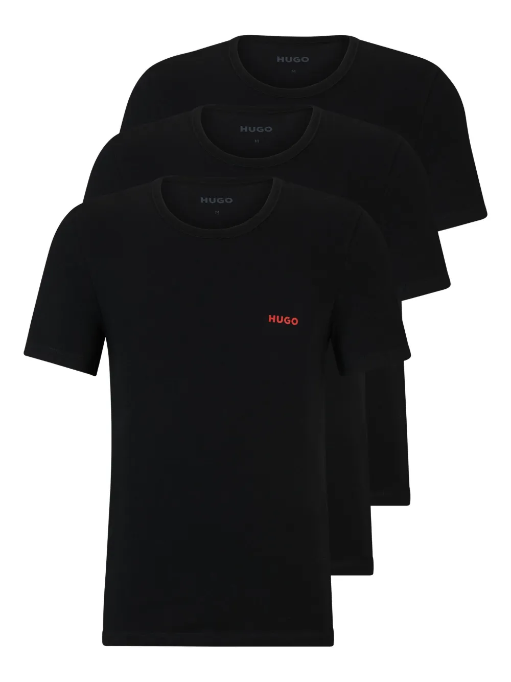 Комплект из трех футболок с логотипом Hugo, черный
Комплект из трех футболок с логотипом Hugo, черный