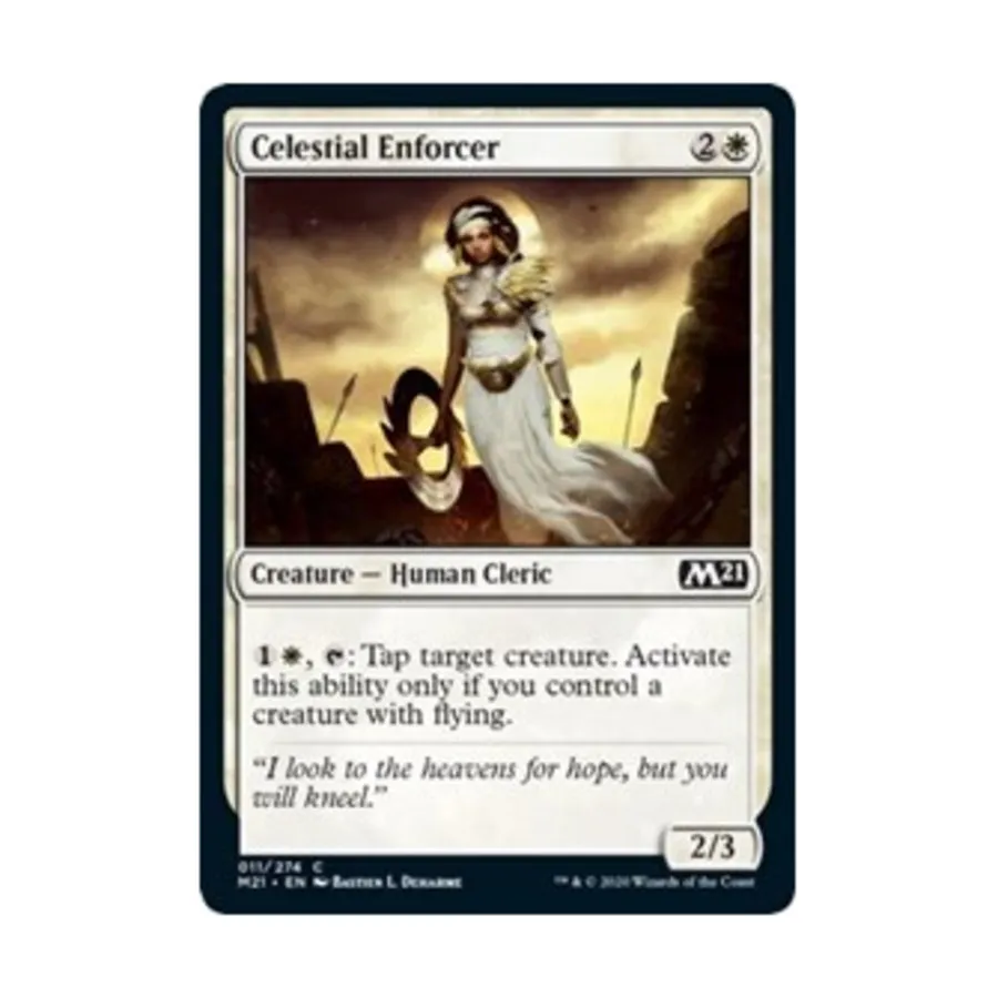 CCG Небесный страж (клавиша C), MTG - Core Set 2021
CCG Небесный страж (клавиша C), MTG - Core Set 2021