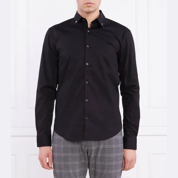 Эргономичная рубашка повседневного кроя Hugo, черный
Эргономичная рубашка повседневного кроя Hugo, черный