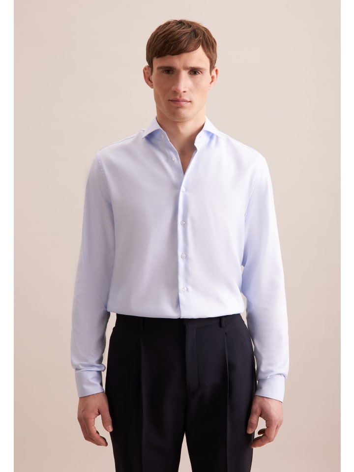 Рубашка Seidensticker, светло-синий
Рубашка Seidensticker, светло-синий