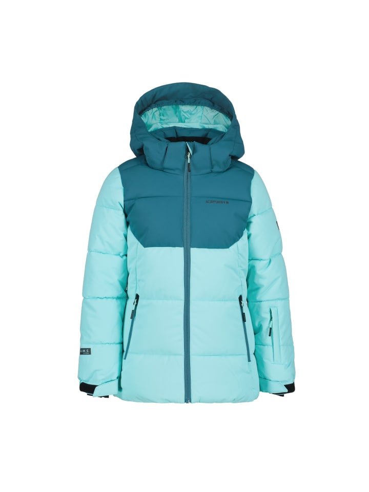 Зимняя куртка Loris с капюшоном и снегозащитными гирляндами бирюзового цвета Icepeak
Зимняя куртка Loris с капюшоном и снегозащитными гирляндами бирюзового цвета Icepeak