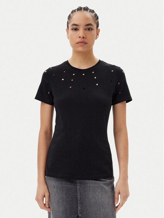 Футболка обычного кроя GPP25070TS Silvian Heach, черный
Футболка обычного кроя GPP25070TS Silvian Heach, черный