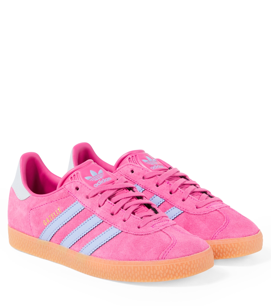 Кроссовки Gazelle из замши и кожи Adidas Originals Kids, Shock Pink/Blue Spark
Кроссовки Gazelle из замши и кожи Adidas Originals Kids, Shock Pink/Blue Spark