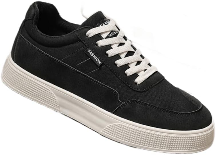 Мужские легкие дышащие кеды из ткани - модная повседневная обувь для комфортного ношения, Стиль Hoalox, черный
Мужские легкие дышащие кеды из ткани - модная повседневная обувь для комфортного ношения, Стиль Hoalox, черный