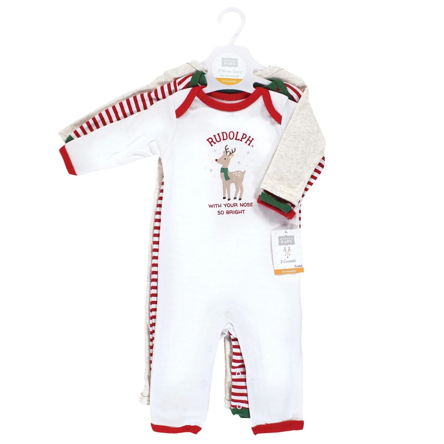 Хлопковый комбинезон Hudson Baby Infant Boy, Rudolph Reindeer Hudson Baby
Хлопковый комбинезон Hudson Baby Infant Boy, Rudolph Reindeer Hudson Baby