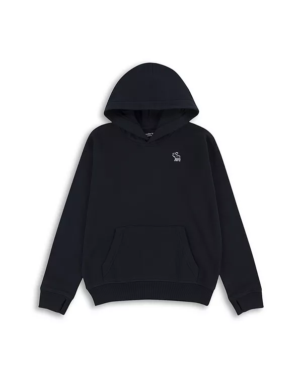 Незаменимая флисовая толстовка с капюшоном для мальчиков - и для малышей, и для взрослых. Abercrombie Kids, черный
Незаменимая флисовая толстовка с капюшоном для мальчиков - и для малышей, и для взрослых. Abercrombie Kids, черный