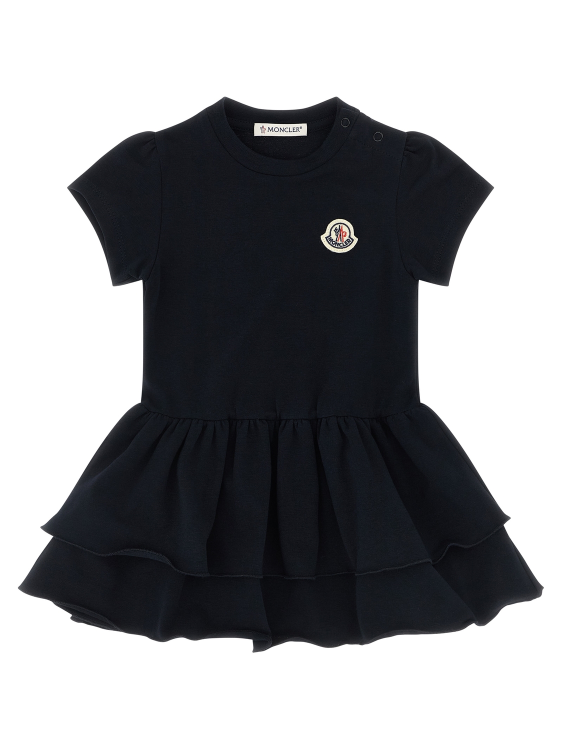 Платье с оборкой Moncler Enfant, синий
Платье с оборкой Moncler Enfant, синий