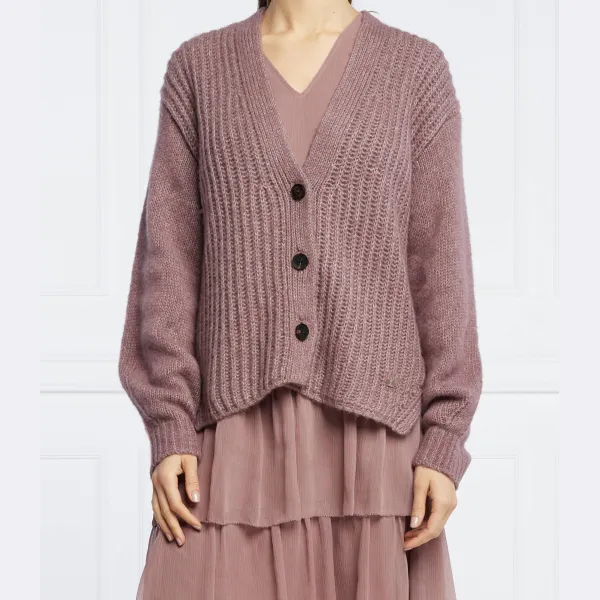 Шерстяной кардиган обычного кроя Joop!, фиолетовый
Шерстяной кардиган обычного кроя Joop!, фиолетовый