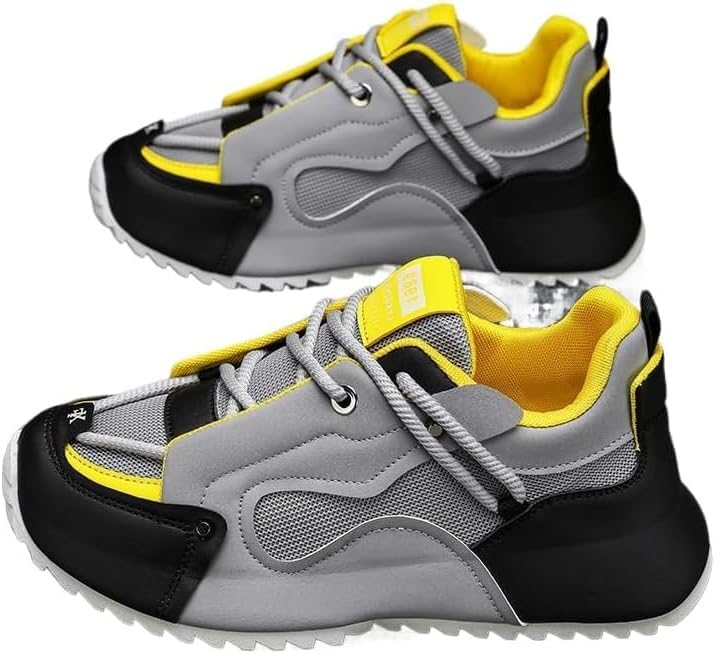 Мужские модные спортивные кроссовки Hhhchpm с шнуровкой и противоскользящей подошвой, подходят для тренировок на улице и фитнеса, серый
Мужские модные спортивные кроссовки Hhhchpm с шнуровкой и противоскользящей подошвой, подходят для тренировок на улице и фитнеса, серый