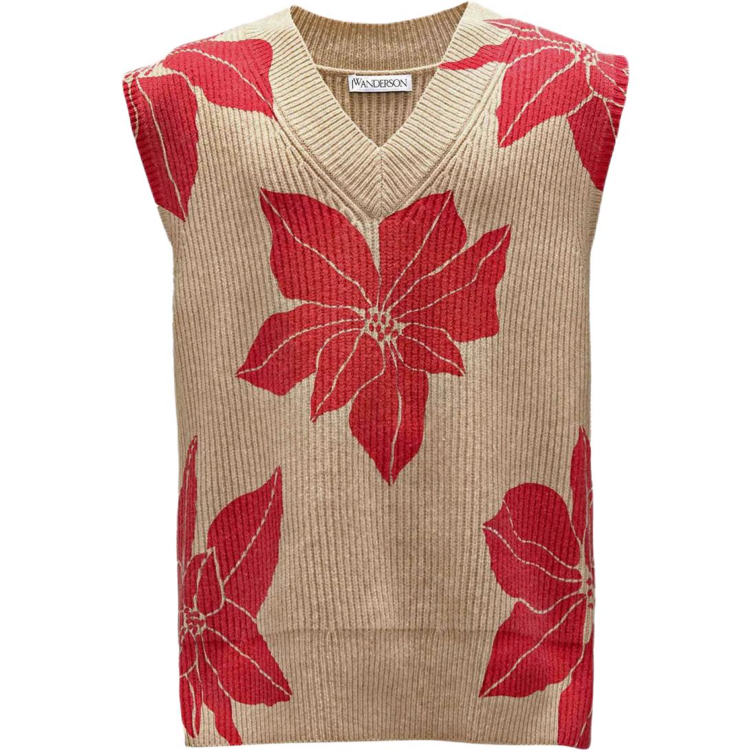 Майка Floral print Sleeveless Jumper JW Anderson, Oat
Майка Floral print Sleeveless Jumper JW Anderson, Oat