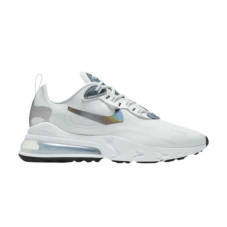 Кроссовки Nike Air Max 270 React 'White Iridescent', белый
Кроссовки Nike Air Max 270 React 'White Iridescent', белый