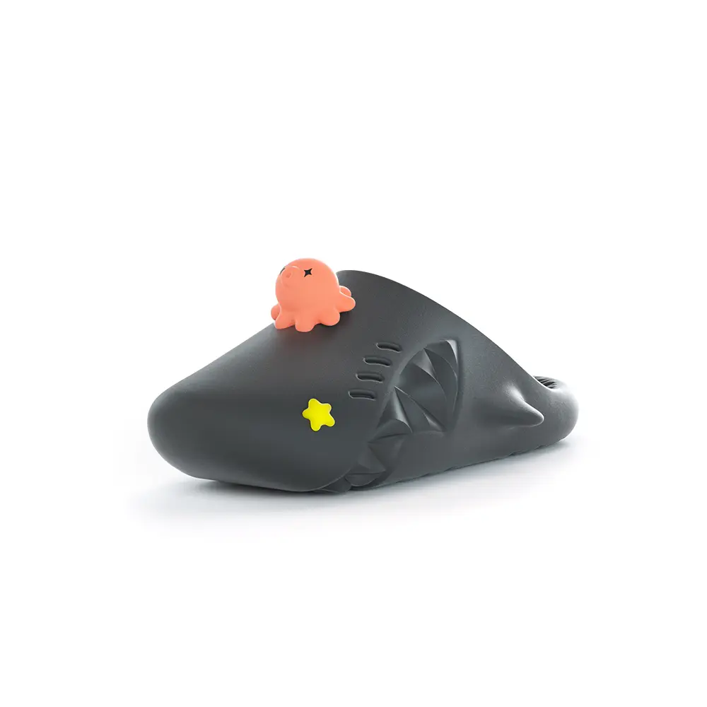 HelloSlippers Акульи мюли Осьминог, закрытые тапочки унисекс черные, цвет Black
HelloSlippers Акульи мюли Осьминог, закрытые тапочки унисекс черные, цвет Black