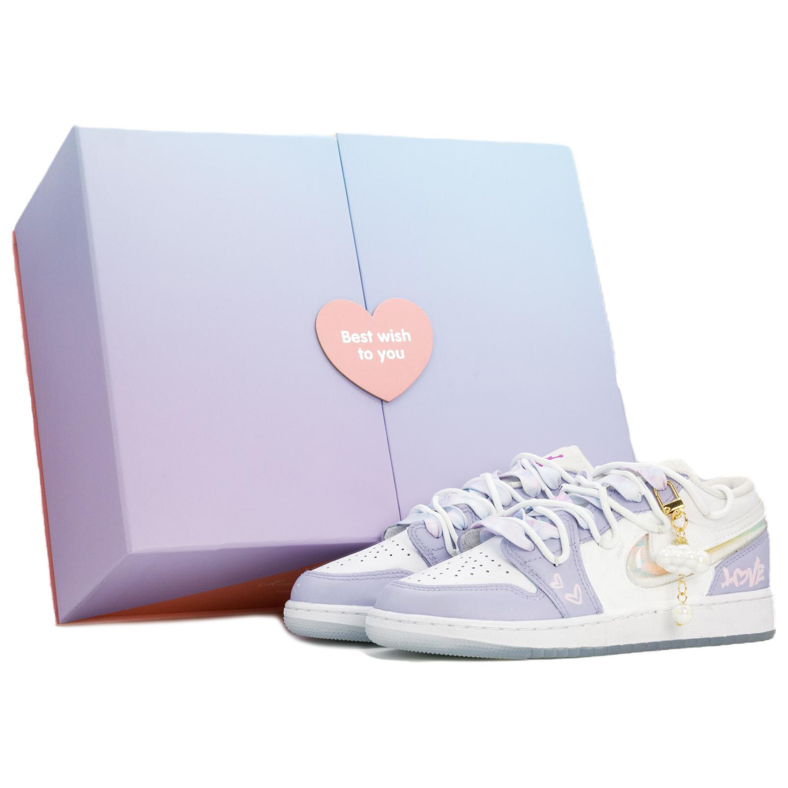 Jordan Баскетбольные кроссовки Air 1 Purple Romance Box в комплекте. Износостойкие низкие детские кроссовки. Фиолетовые для подростков.
Jordan Баскетбольные кроссовки Air 1 Purple Romance Box в комплекте. Износостойкие низкие детские кроссовки. Фиолетовые для подростков.