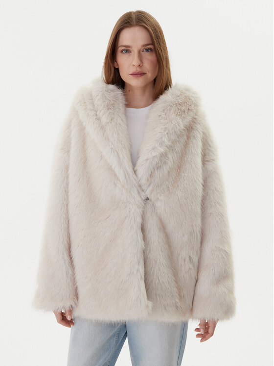 Меховое пальто relaxed fit 252TF2090 Twinset, бежевый
Меховое пальто relaxed fit 252TF2090 Twinset, бежевый