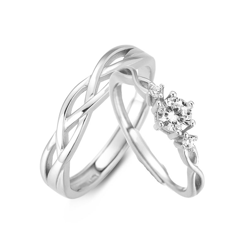 VIVIWELL Серебряное парное кольцо S925 Unisex
VIVIWELL Серебряное парное кольцо S925 Unisex