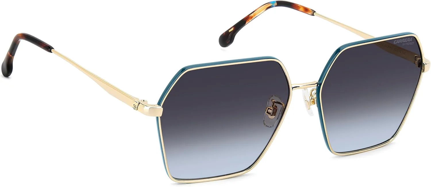 Солнцезащитные очки Carrera Woman CARRERA 3057/S прямоугольной формы, подходящие для установки линз, со 100% защитой от УФ-излучения и футляром в комплекте, Gold Teal
Солнцезащитные очки Carrera Woman CARRERA 3057/S прямоугольной формы, подходящие для установки линз, со 100% защитой от УФ-излучения и футляром в комплекте, Gold Teal