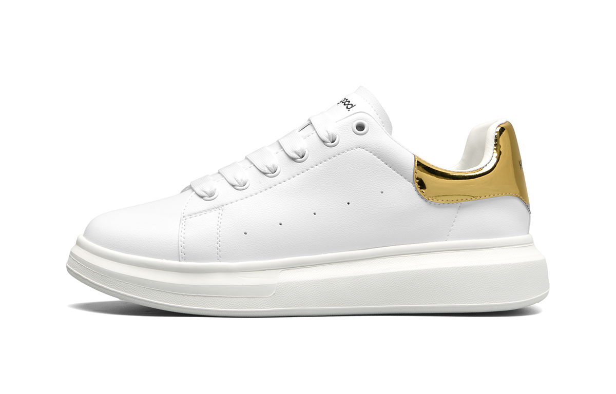 HLA Стильные скейтерские кроссовки мужские бело-золотые с флисовой подкладкой, цвет White Gold Fleece-Lined
HLA Стильные скейтерские кроссовки мужские бело-золотые с флисовой подкладкой, цвет White Gold Fleece-Lined