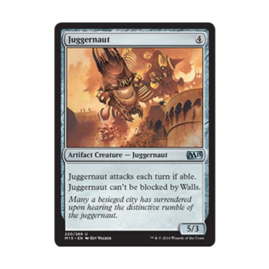 CCG Джаггернаут (U), MTG - Magic 2015
CCG Джаггернаут (U), MTG - Magic 2015