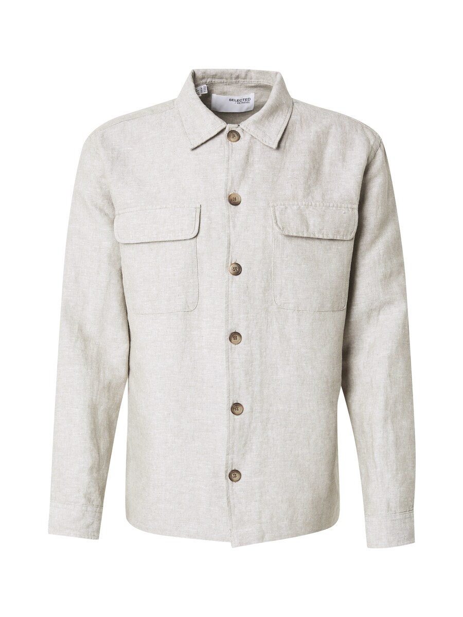 Рубашка на пуговицах Comfort fit SELECTED SLHLEROY, серый
Рубашка на пуговицах Comfort fit SELECTED SLHLEROY, серый