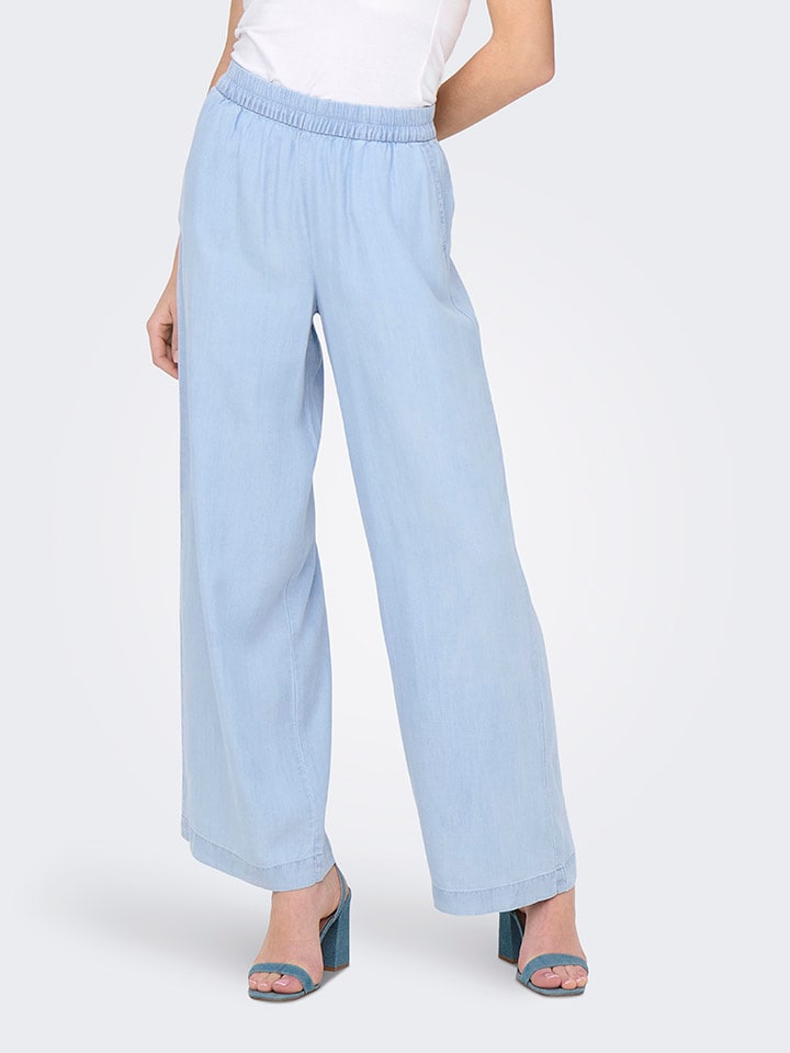 Тканевые брюки ONLY, светло-синий
Тканевые брюки ONLY, светло-синий