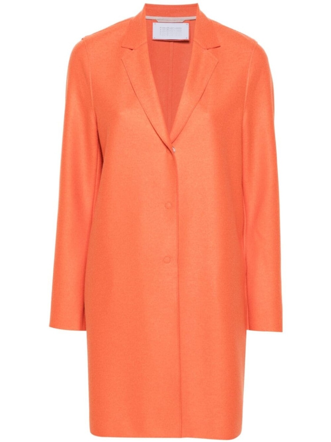 Пальто из шерсти-кокона Harris Wharf London, оранжевое
Пальто из шерсти-кокона Harris Wharf London, оранжевое