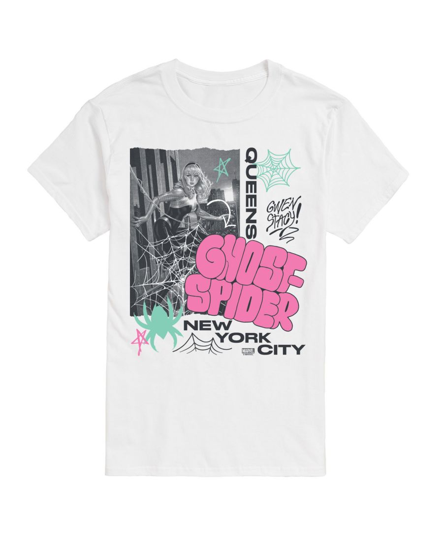 Мужская футболка с коротким рукавом Marvel Ghost Spider Queens AIRWAVES, White, Белый, Мужская футболка с коротким рукавом Marvel Ghost Spider Queens AIRWAVES, White
Мужская футболка с коротким рукавом Marvel Ghost Spider Queens AIRWAVES, White, Белый, Мужская футболка с коротким рукавом Marvel Ghost Spider Queens AIRWAVES, White