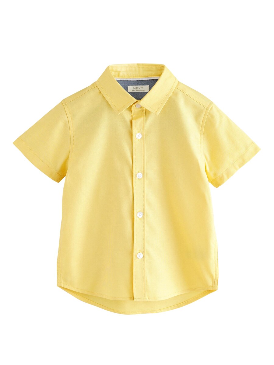 Рубашка на пуговицах классического кроя Next, желтый
Рубашка на пуговицах классического кроя Next, желтый