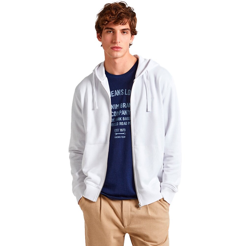 Толстовка Pepe Jeans Joe Full Zip, белый
Толстовка Pepe Jeans Joe Full Zip, белый