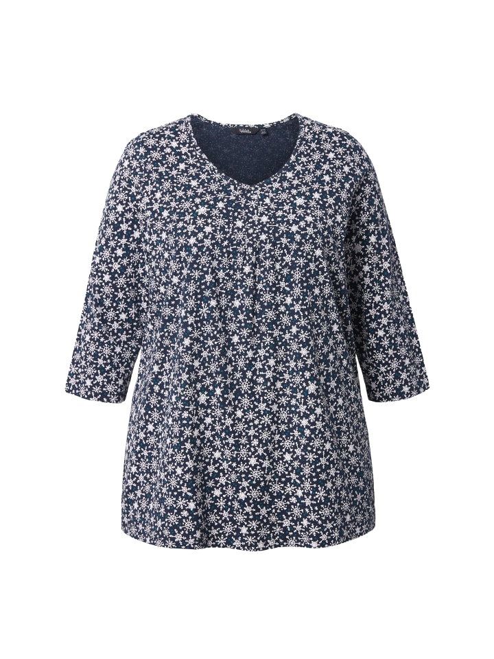 Темно-синяя рубашка Ulla Popken
Темно-синяя рубашка Ulla Popken