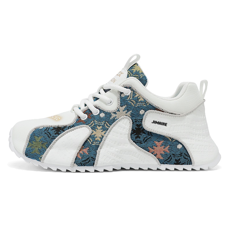 King Jinmai Мужские противоскользящие кеды бело-голубые, цвет White Blue
King Jinmai Мужские противоскользящие кеды бело-голубые, цвет White Blue