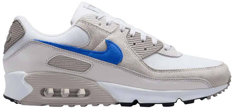 Кроссовки Nike Air Max 90 'Summit White Racer Blue', серый 
Кроссовки Nike Air Max 90 'Summit White Racer Blue', серый