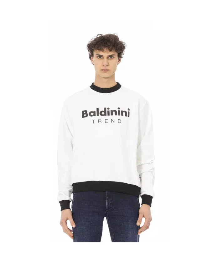 Стильные белые хлопковые худи Baldinini, белый
Стильные белые хлопковые худи Baldinini, белый