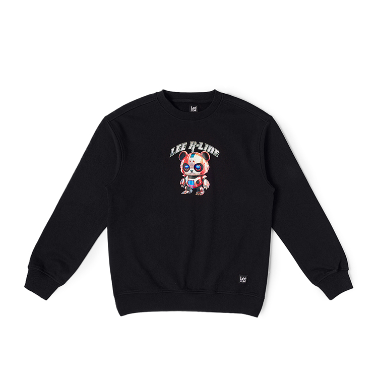 Lee Свитшот унисекс черный FW24
Lee Свитшот унисекс черный FW24