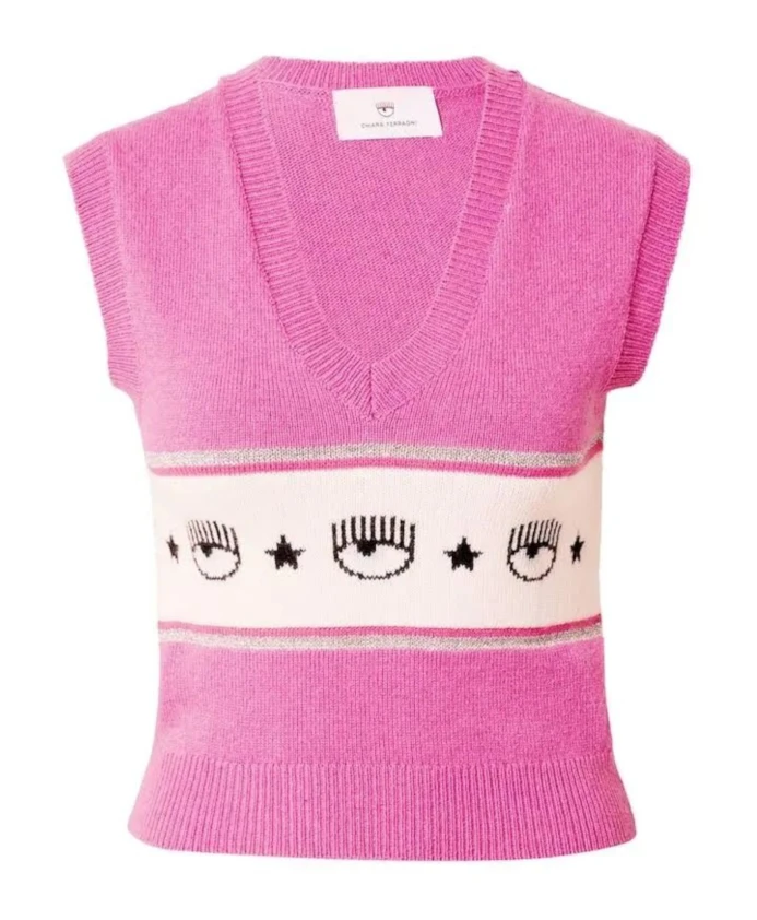 Светло-Розовые жилеты, модель 73cbfm19cma10414 Chiara Ferragni Collection, розовый
Светло-Розовые жилеты, модель 73cbfm19cma10414 Chiara Ferragni Collection, розовый