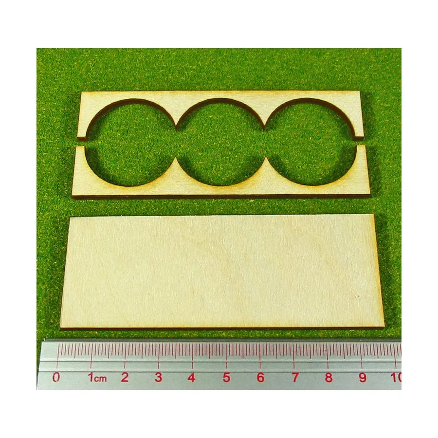 Поднос для рангов - форма 3x1, круглые основания 30 мм, Miniature Movement Trays - Rank (Litko Aerosystems) 
Поднос для рангов - форма 3x1, круглые основания 30 мм, Miniature Movement Trays - Rank (Litko Aerosystems)