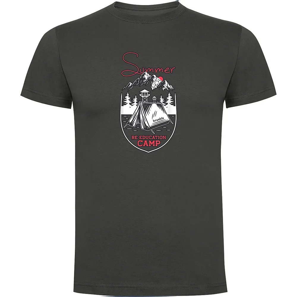 Футболка с коротким рукавом Kruskis Summer Reeducation Camp, серый
Футболка с коротким рукавом Kruskis Summer Reeducation Camp, серый