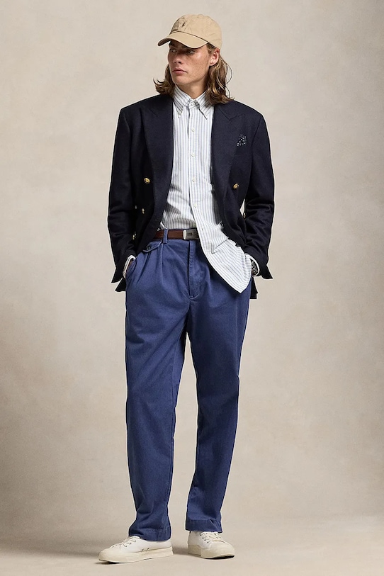 Хлопковые брюки Polo Ralph Lauren, темно-синий
Хлопковые брюки Polo Ralph Lauren, темно-синий